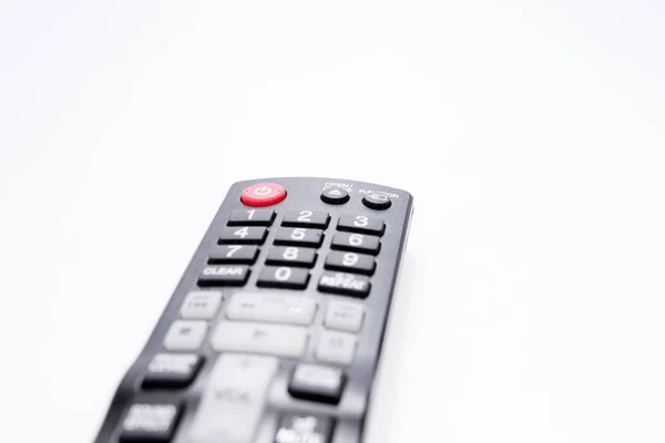 TV DVD pilot zdalnego sterowania na białym tle — Zdjęcie stockowe