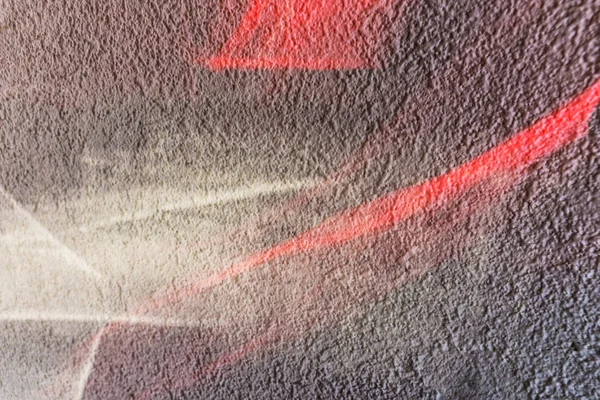 漆喰の家の壁に赤信号 — ストック写真
