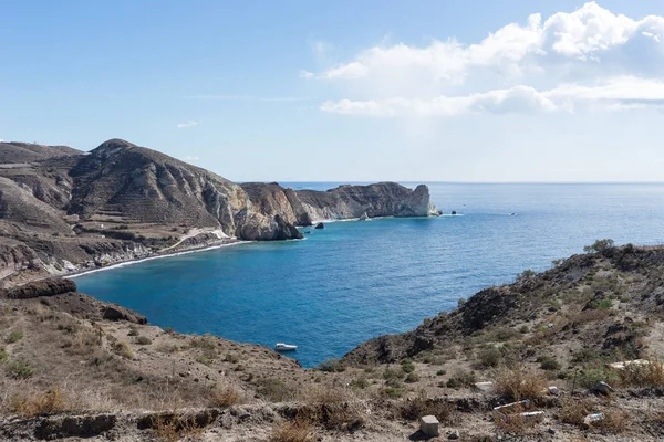 Wunderschöne Bucht Südlichen Teil Der Insel Santorini — Stockfoto