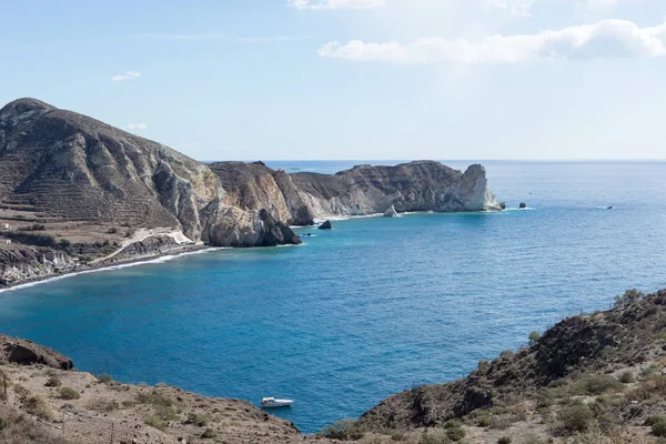 Prachtige Baai Het Zuidelijke Deel Van Het Eiland Santorini — Stockfoto