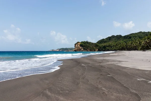 Tropická Pláž Názvem Pláž Číslo Ostrově Dominika — Stock fotografie