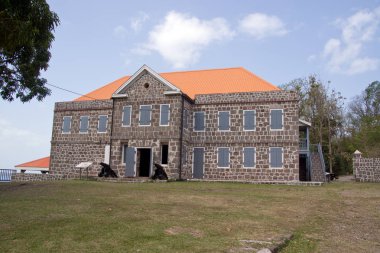 Fort Shirley Portsmouth, Dominika, küçük Antiller, Rüzgarüstü Adaları, Batı Hint Adaları, Caribbean