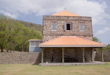Fort Shirley Portsmouth, Dominika, küçük Antiller, Rüzgarüstü Adaları, Batı Hint Adaları, Caribbean
