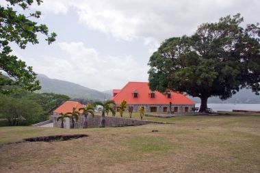 Fort Shirley Portsmouth, Dominika, küçük Antiller, Rüzgarüstü Adaları, Batı Hint Adaları, Caribbean