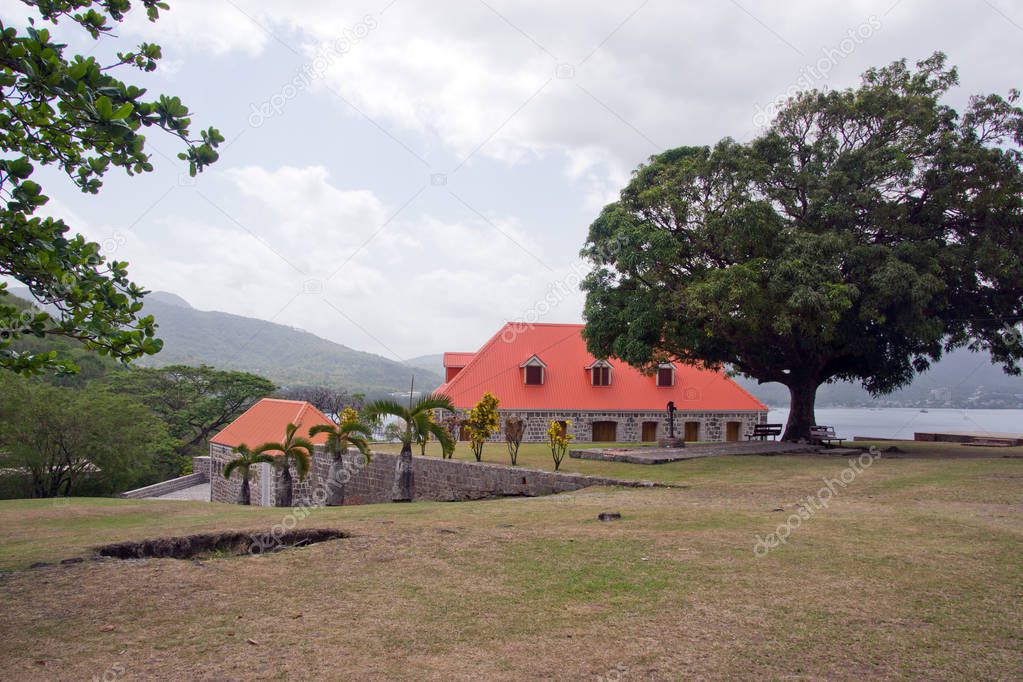 Fort Shirley in Portsmouth, Dominica, Lesser Antilles, Windward Islands, West Indies, Caribbean