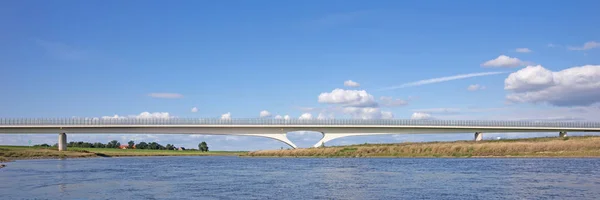 New Modern Bridge River Elbe Torgau Germany — Stock Photo, Image