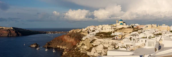 Panorama View City Oia Island Santorini — Stock Photo, Image