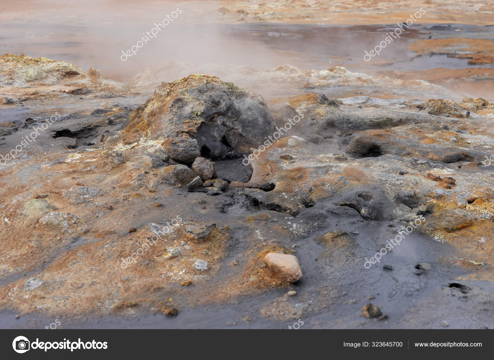 hot mud