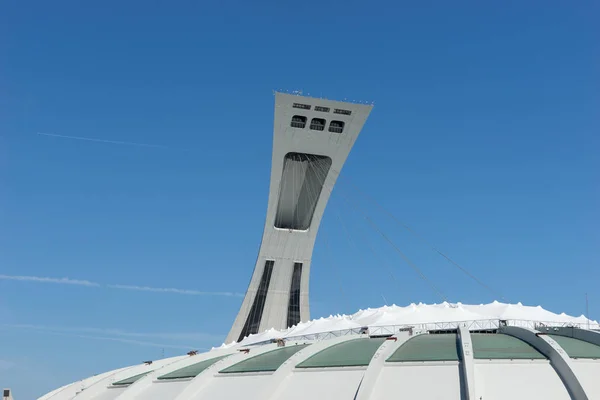 Estádio Olímpico Montreal Quebec Canadá Arquitetura Futurista — Fotografia de Stock