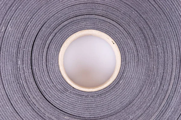 Gray Roll Adhesive Tape Seal — Stock Photo, Image