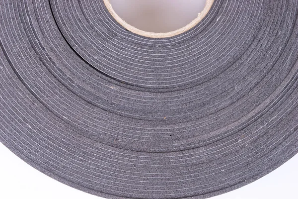 Gray Roll Adhesive Tape Seal — Stock Photo, Image