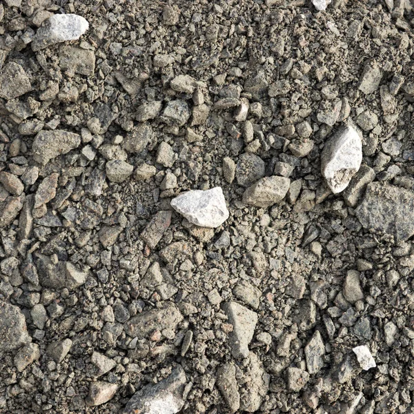 Pedras Cascalho Cinza Escuro Para Subterrâneo Construção Estradas — Fotografia de Stock