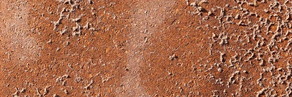 Υγρή Άμμος Στην Κόκκινη Πλακόστρωτη Πέτρα Μετά Βροχή Πανοραμικό Φόντο — Φωτογραφία Αρχείου