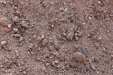 Toprağın yapısı yakın. Kahverengi zemin dokusu