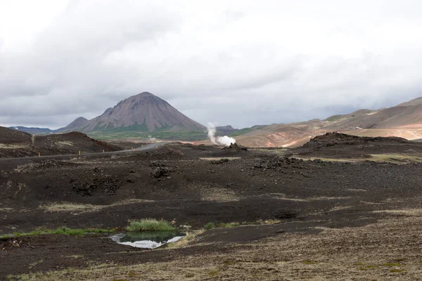 Typical Volcanic Landscape Island Iceland Europe — Stock Photo, Image