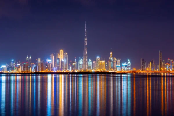 Dubai Emirados Árabes Unidos 2020 Bela Vista Para Burj Khalifa — Fotografia de Stock