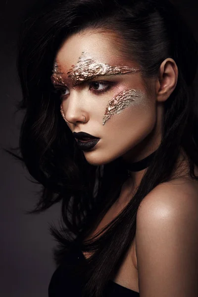 Maquillaje futurista —  Fotos de Stock