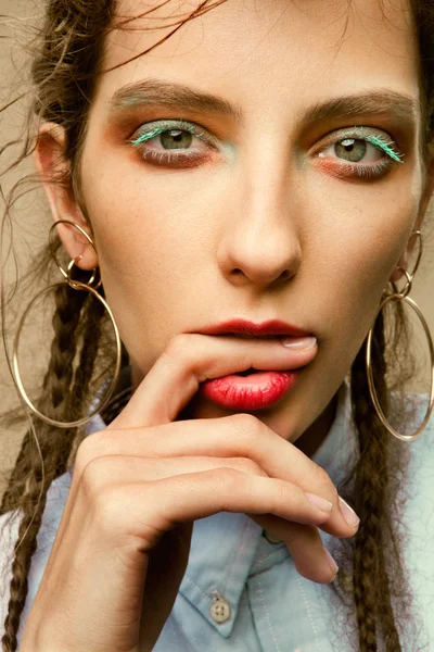 Colorful Make Up. Stock Picture