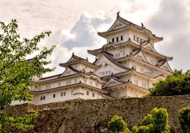 Japonya 'daki Beyaz Shimeji Kalesi