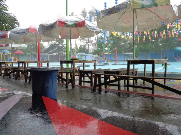 Kediri Melta Waterland Java Est Indonésie 1Er Novembre 2019 Piscine — Photo