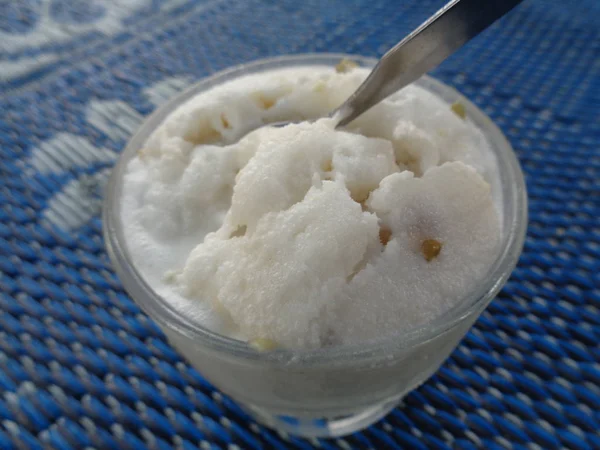 아이스크림 인도네시아 스타일 아이스크림 음식등 있습니다 맛있고 — 스톡 사진