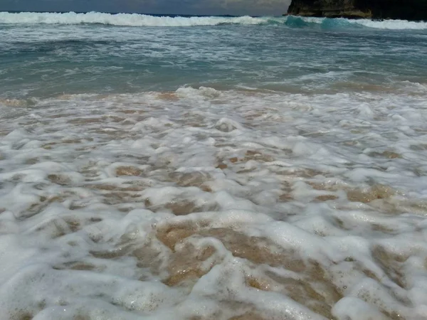 Wave Sand Beautiful Beach — Stock Photo, Image