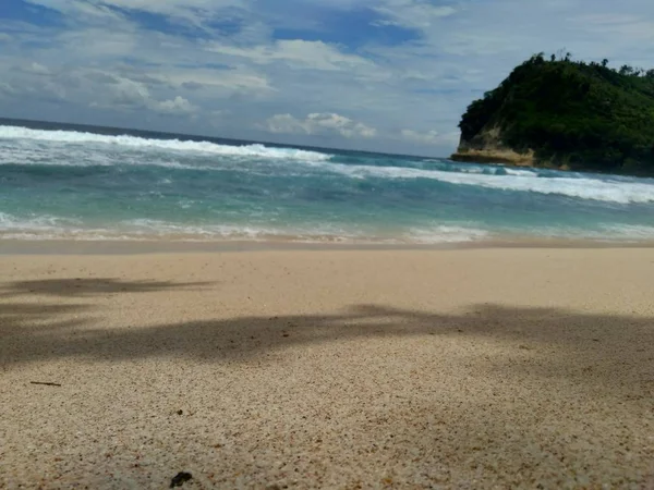 Areia Dourada Praia Como Fundo Textura Areia Areia Dourada Com — Fotografia de Stock