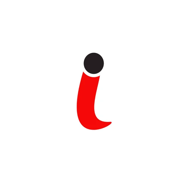 I letter initiaal pictogram ontwerp sjabloon — Stockvector