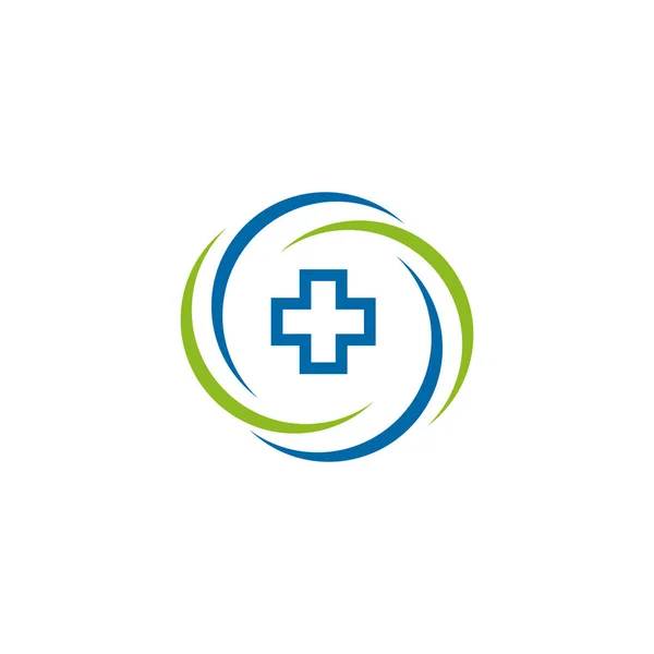 Medical and health care icon logo design vector template — Stock Vector