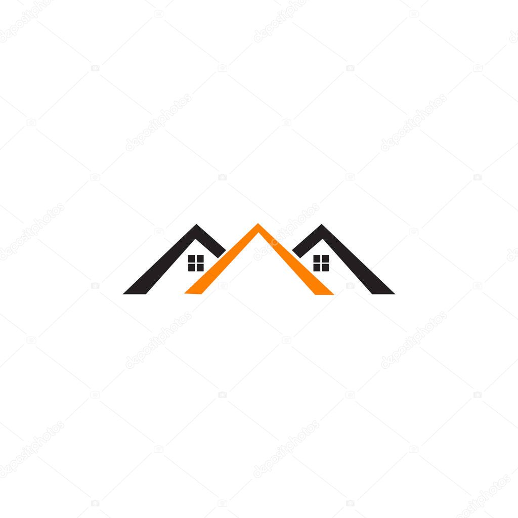 Home logo design vector template