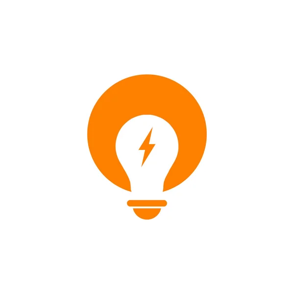 Modelo de vetor de inspiração de design de logotipo da lâmpada —  Vetores de Stock
