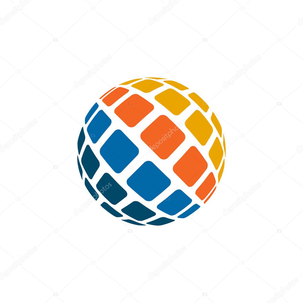 Disco Ball icon illustration design vector template