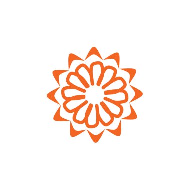 Aborjin sanat noktaları simge logosu tasarımı boyuyor