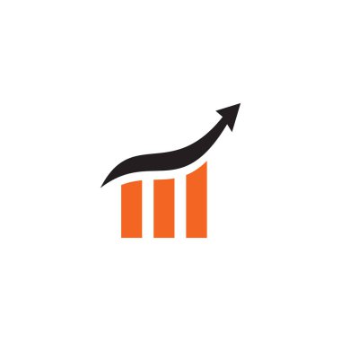 İş sunum vektörü için grafik simgesi logo tasarımı 