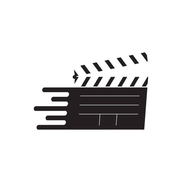 Векторный шаблон логотипа кинокомпании или кинокомпании — стоковый вектор