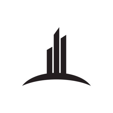 Daire oluşturma logosu tasarım ilham vektörü şablonu