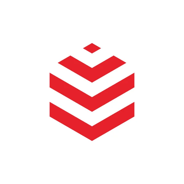 Modelo de vetor de design de logotipo de ícone de seta —  Vetores de Stock