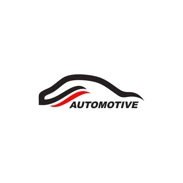 Modèle vectoriel de conception de logo de voiture automobile — Image vectorielle