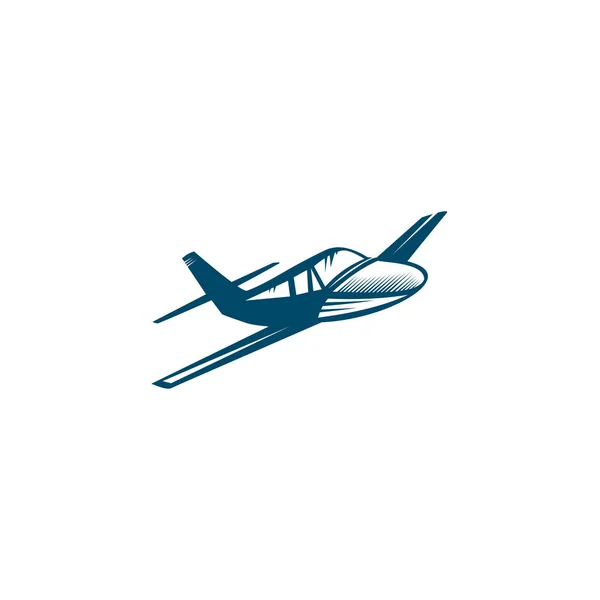 Luftfahrt firma logo design inspiration vektor illustration — Stockvektor