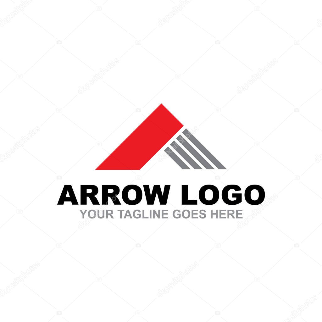 Arrow icon logo design