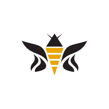 Arı simgesi logo tasarımı ilham kaynağı 