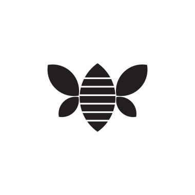 Arı simgesi logo tasarımı ilham kaynağı 