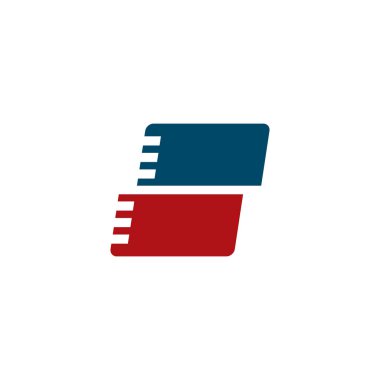 Kitap logosu tasarım şablonu