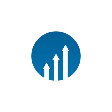 ticari finans logosu tasarım şablonu