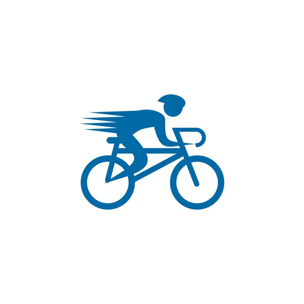 Εικονίδιο του ποδηλάτου σχέδιο διάνυσμα εικονογράφηση πρότυπο — Διανυσματικό Αρχείο
