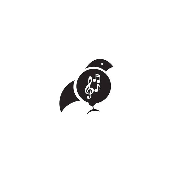 Векторный шаблон логотипа птицы — стоковый вектор