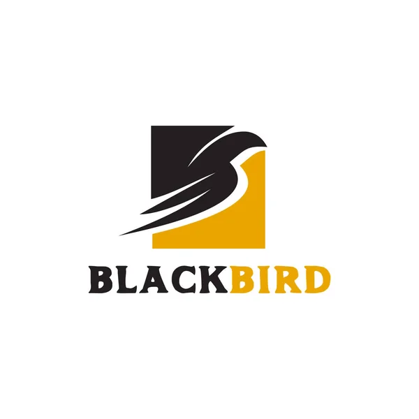Bird logo design inspiration vector template — Stock Vector