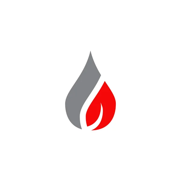 Blood icon logo design vector — Stock Vector