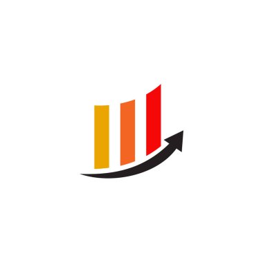 Ekonomik iş grafiği logo tasarımı