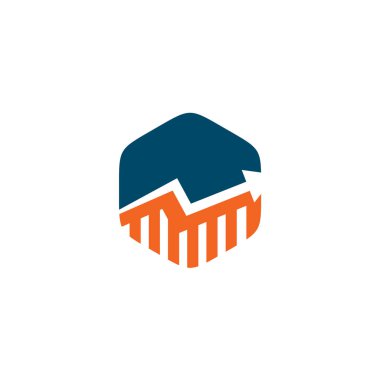 Grafik logo tasarım vektör şablonu